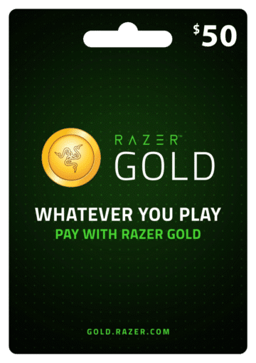 Razer Gold Gift Card 50 USD GLOBAL